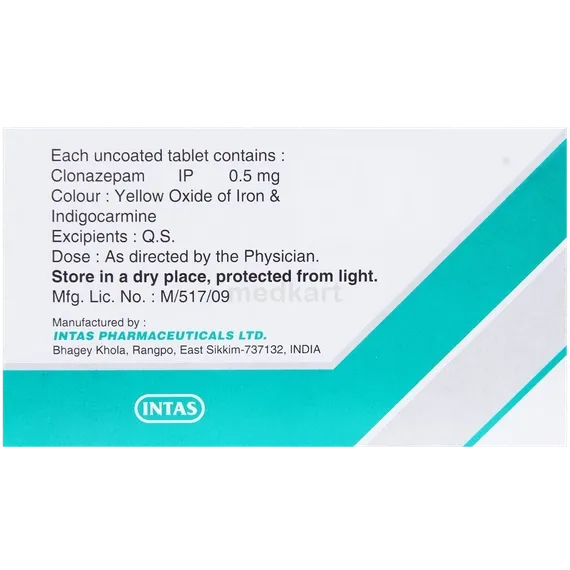 zapiz 0.5mg tablet 10's